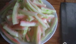 吃瓜爆料西瓜条怎么做,揭秘西瓜条的制作秘诀